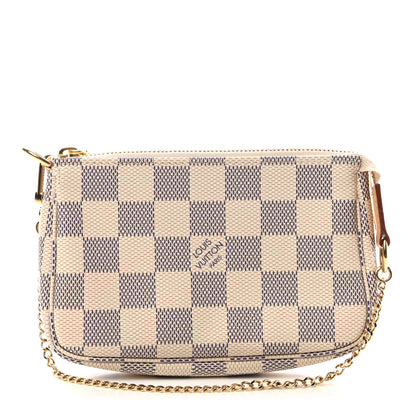 Louis Vuitton Damier Azur Mini Pochette Accessories 1 of 7