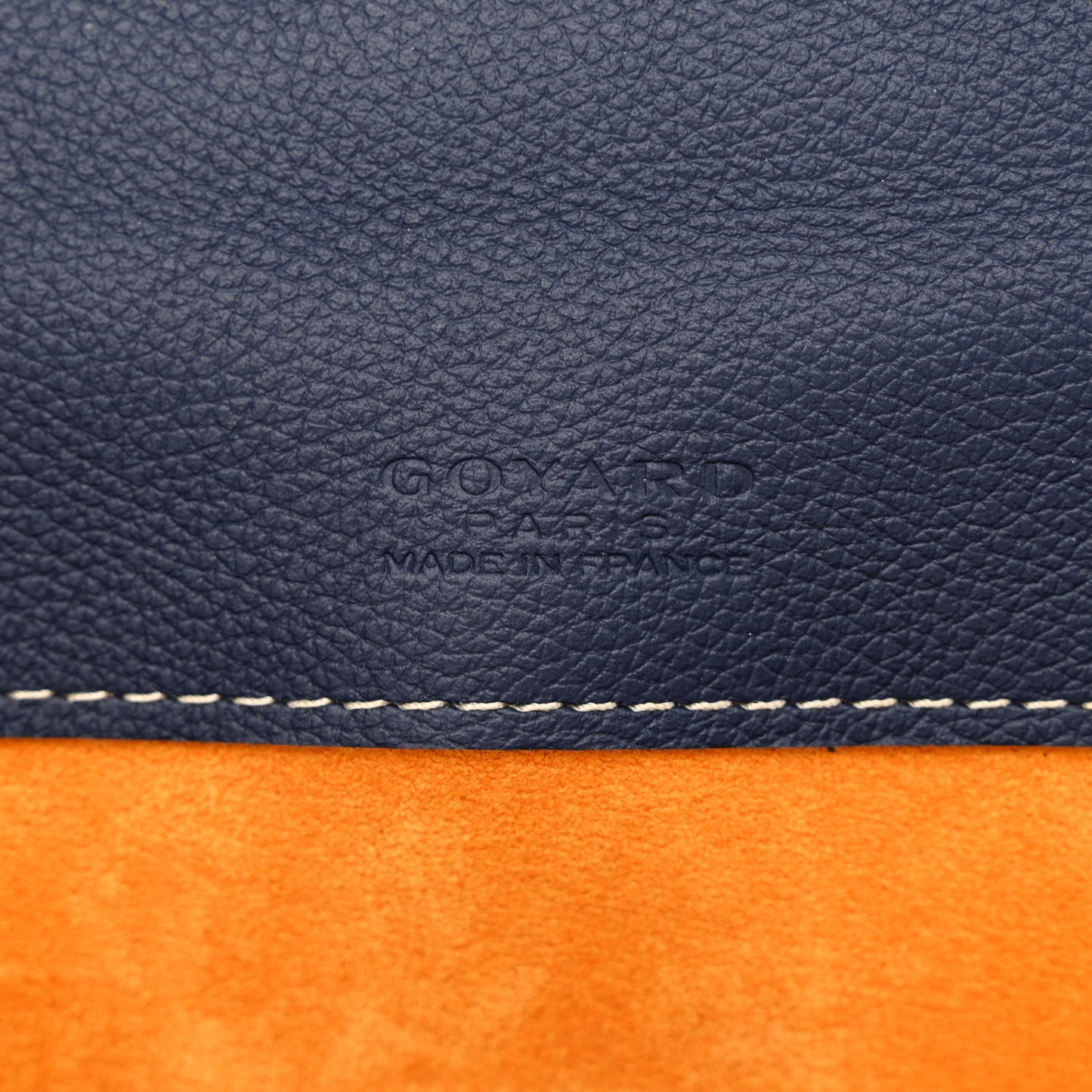Goyardine Alexandre III Bag Navy