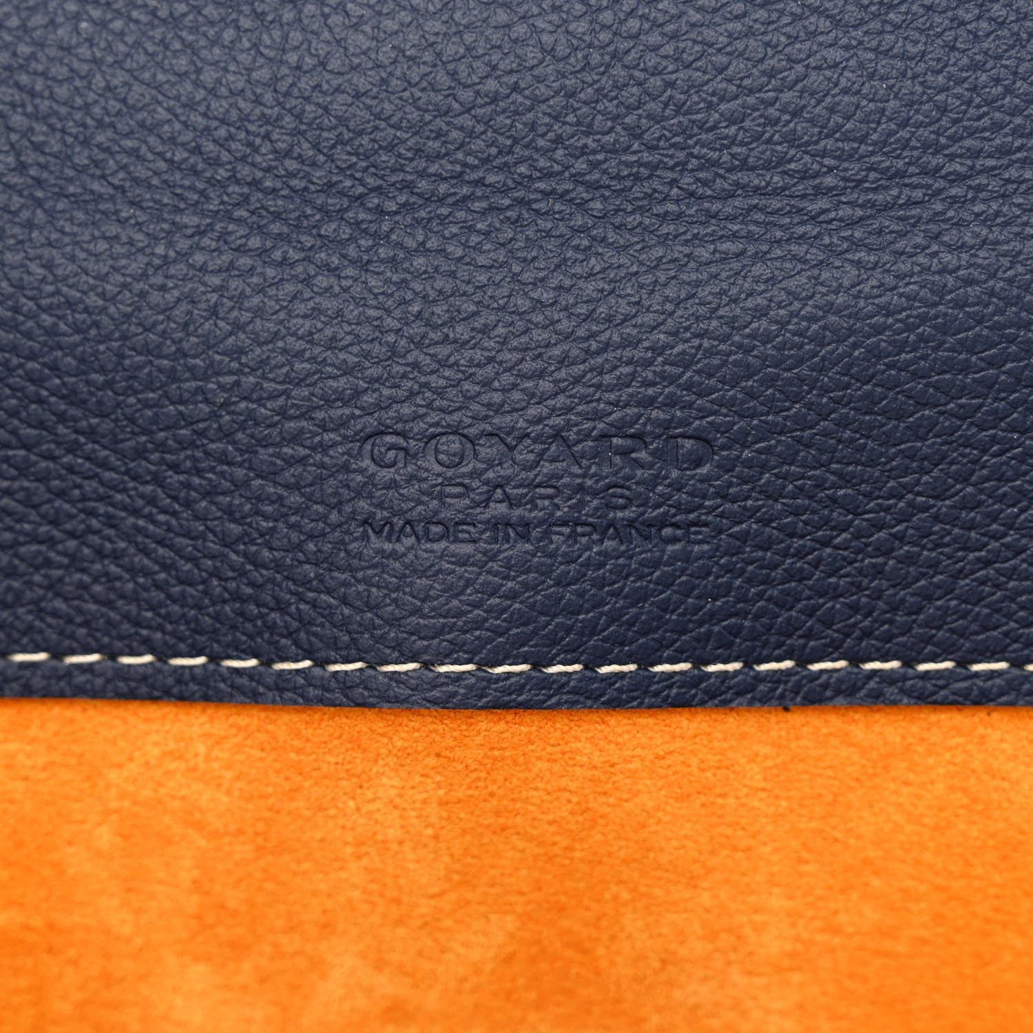 Goyard Goyardine Alexandre III Bag Navy 6 of 11