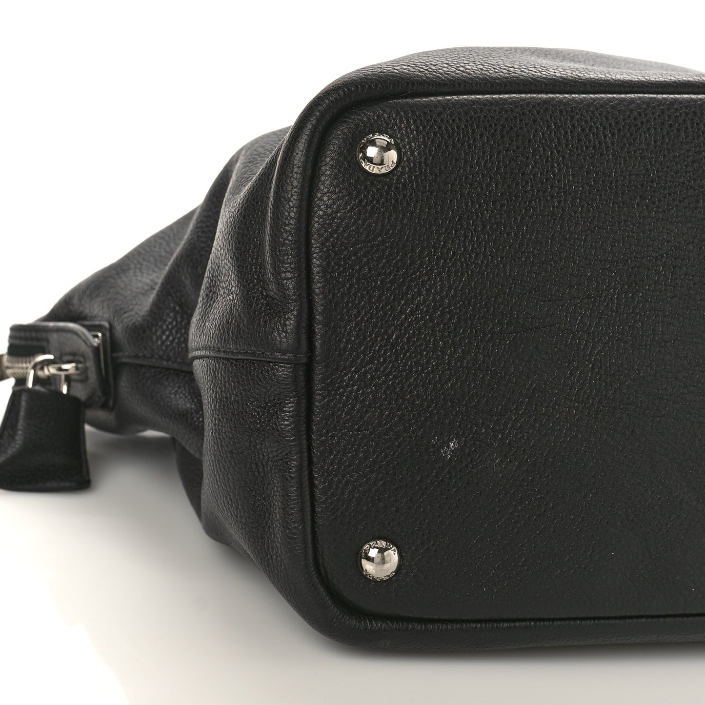 Vitello Daino Tote Black