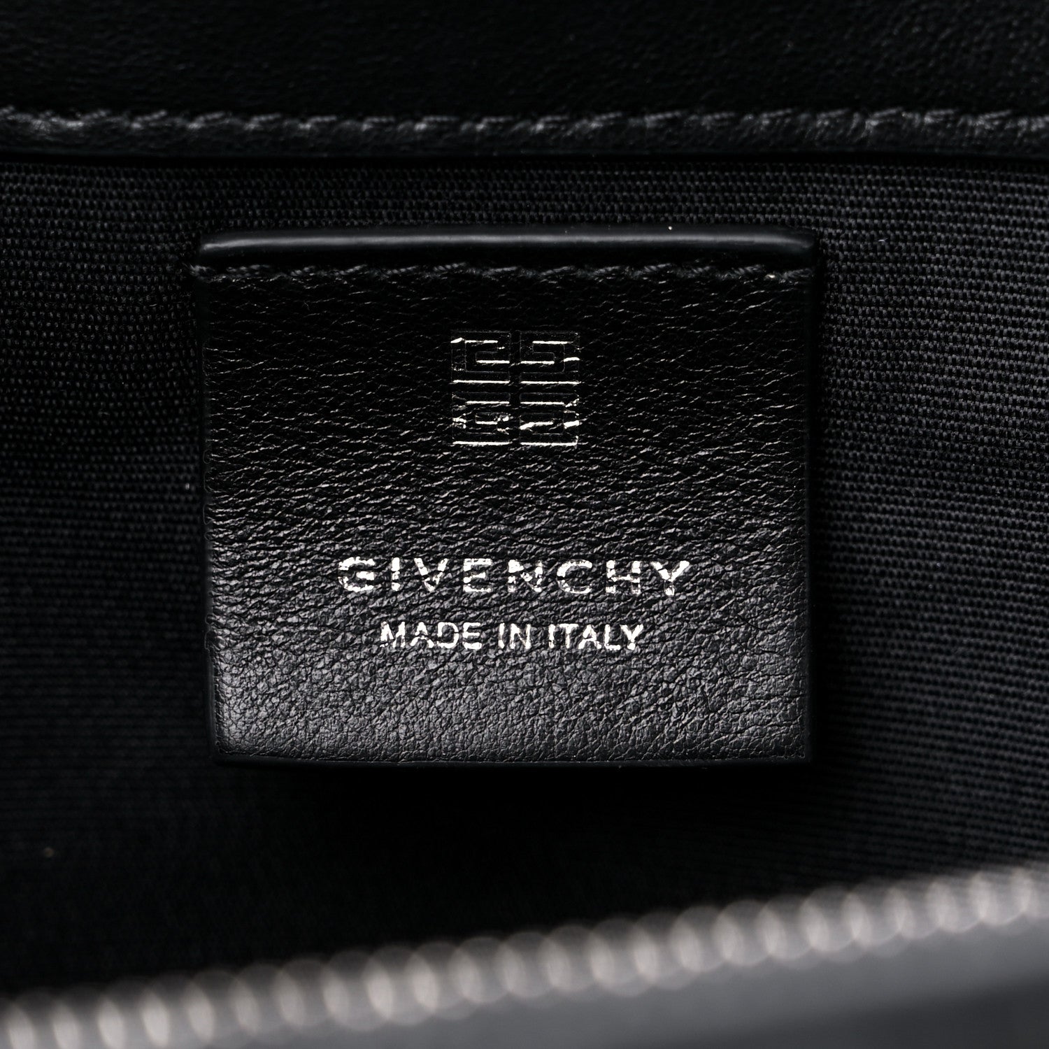 Givenchy Soft Calfskin 4G Embossed Medium Shoulder Bag Black 6 of 8