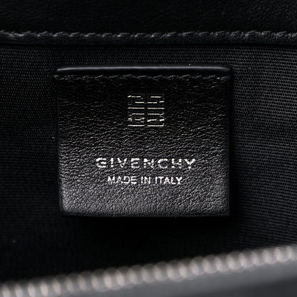 Givenchy Soft Calfskin 4G Embossed Medium Shoulder Bag Black 6 of 8