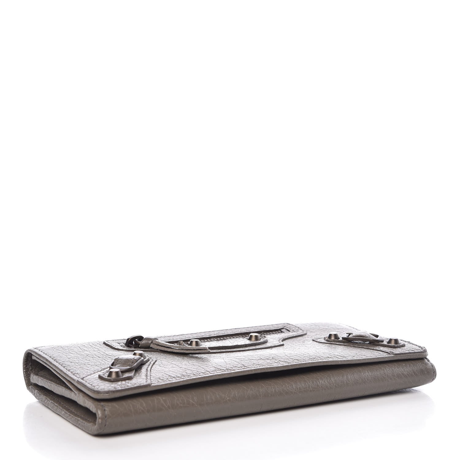 Balenciaga Agneau Classic Hardware Money Wallet Beige Liege 4 of 8