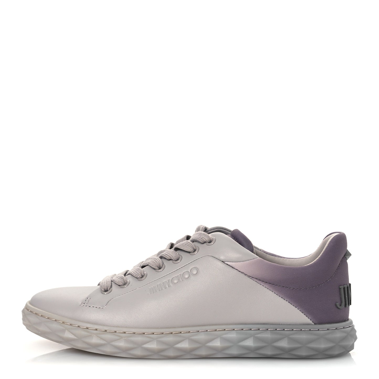 Nappa Diamond Maxi F II Platform Sneakers 39.5 Grey