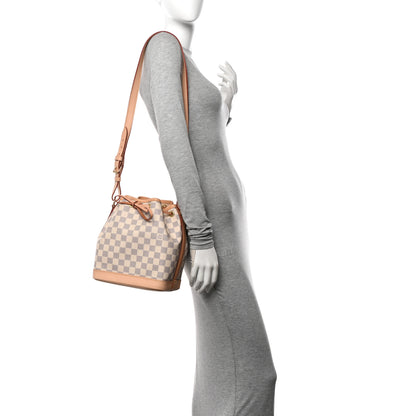 Louis Vuitton Damier Azur Noe BB 2 of 10