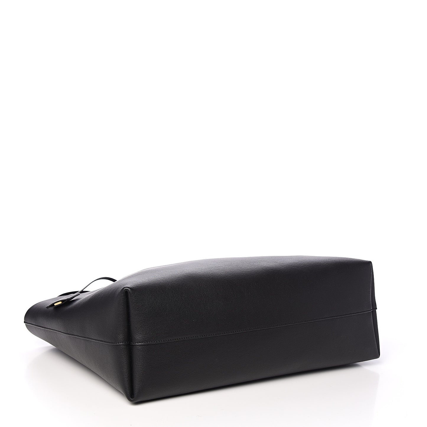 Calfskin Large Shopping Tote Black