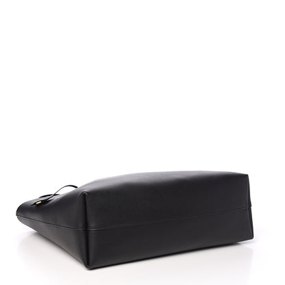 Saint Laurent Calfskin Large Shopping Tote Black 4 of 10