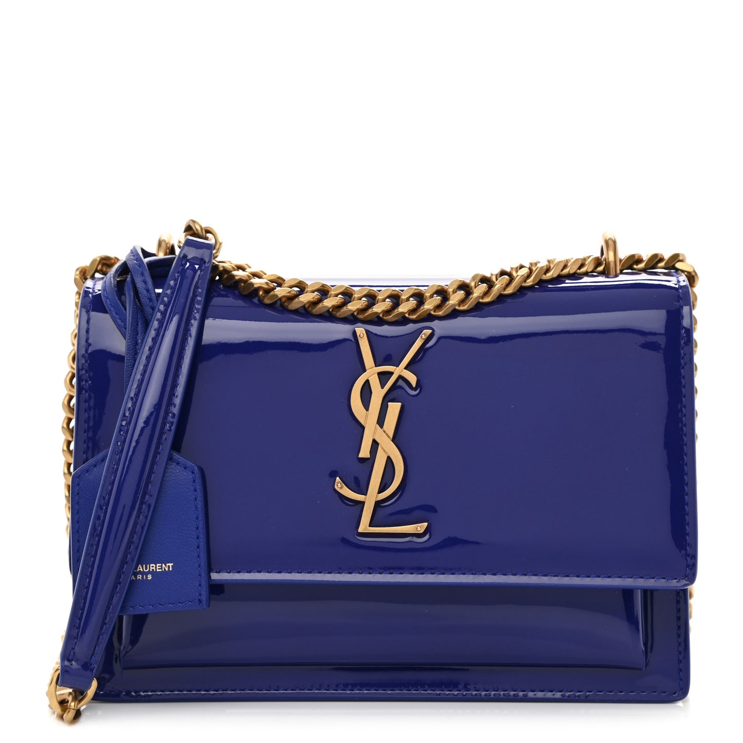 Patent Small Monogram Sunset Royal Blue