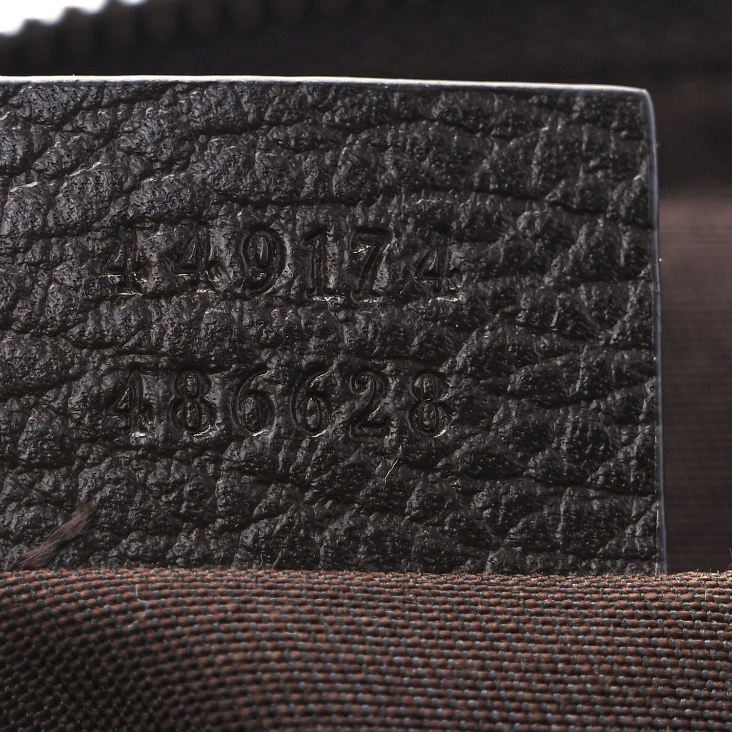 Gucci Monogram Belt Bag Dark Brown 7 of 9