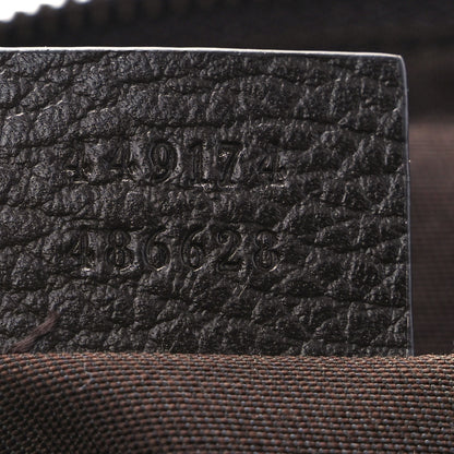 Gucci Monogram Belt Bag Dark Brown 7 of 9