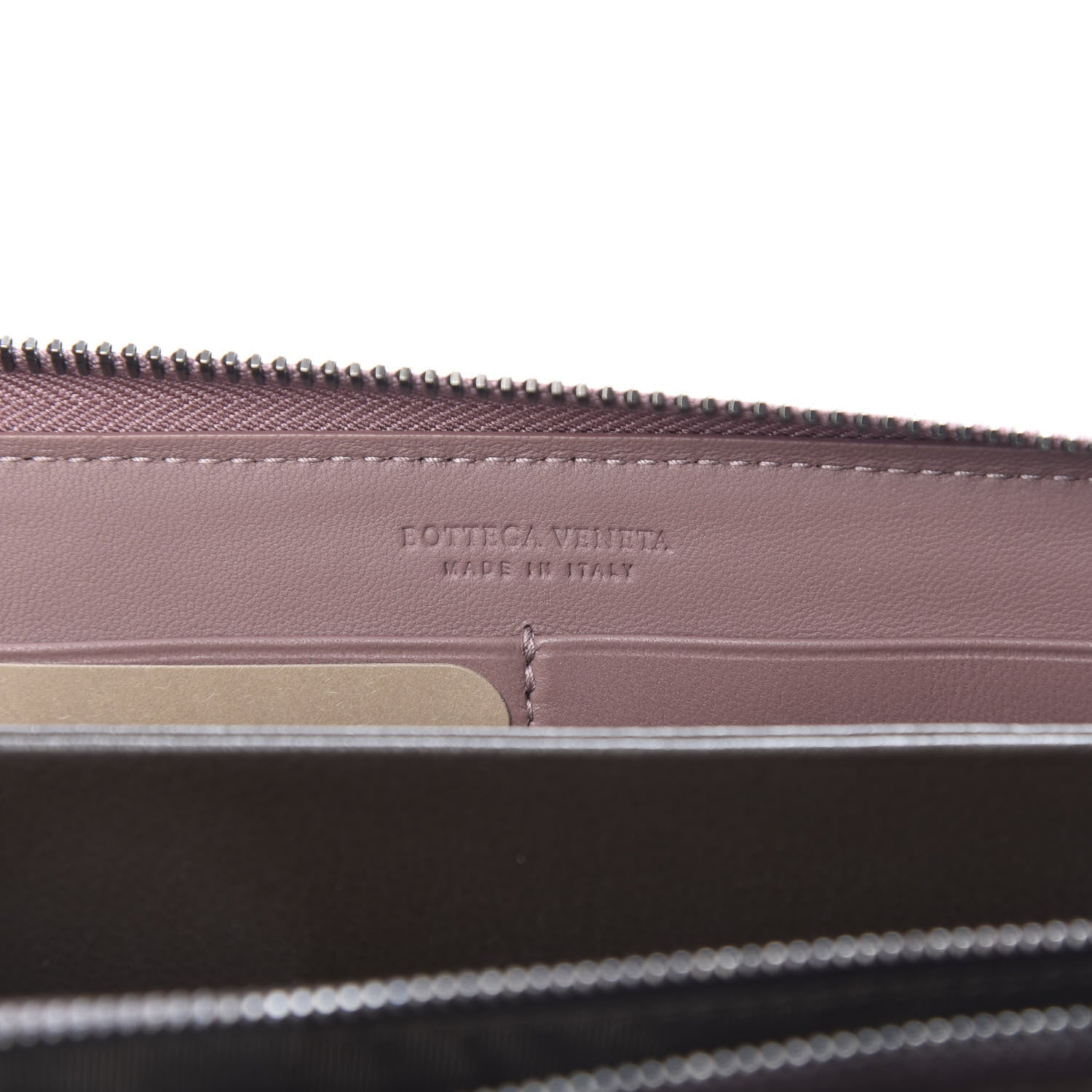 Bottega Veneta Nappa Intrecciato Zip Around Wallet Deco Rose 6 of 9