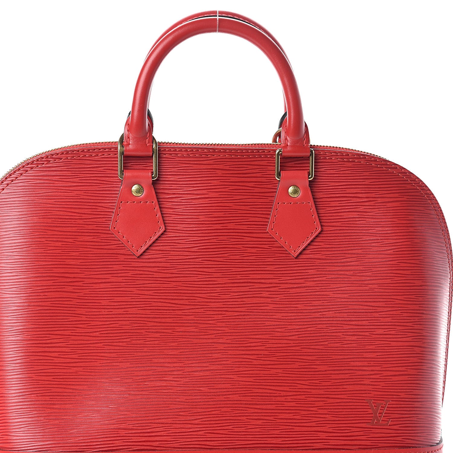 Louis Vuitton Epi Alma PM Castillan Red 7 of 11