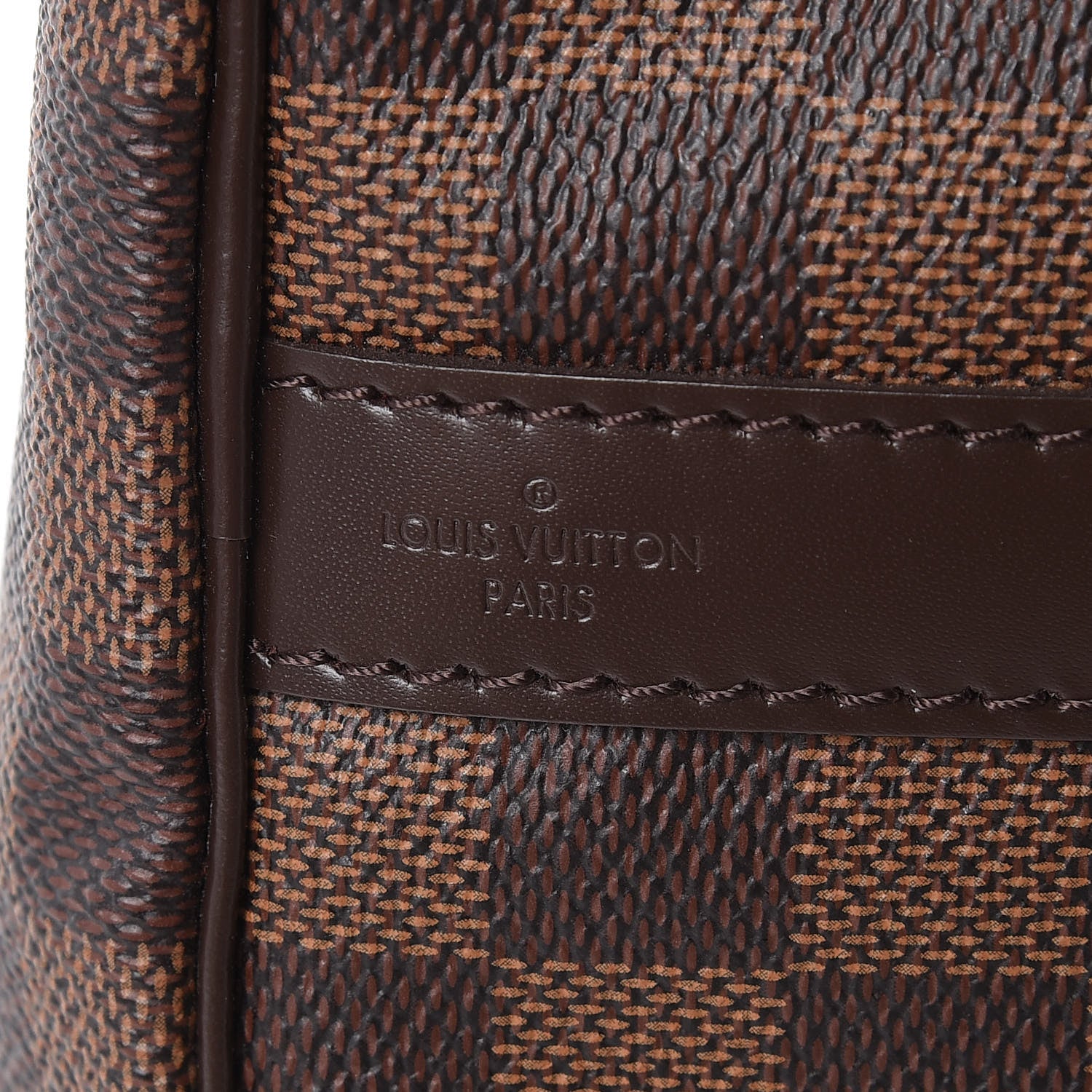 Louis Vuitton Damier Ebene Speedy Bandouliere 30 6 of 9