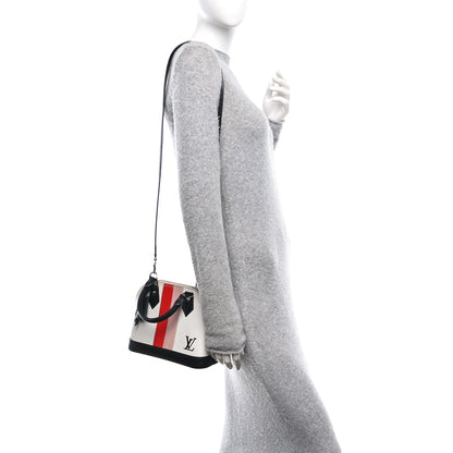 Louis Vuitton Epi Stripe Alma BB Red Pink 2 of 12