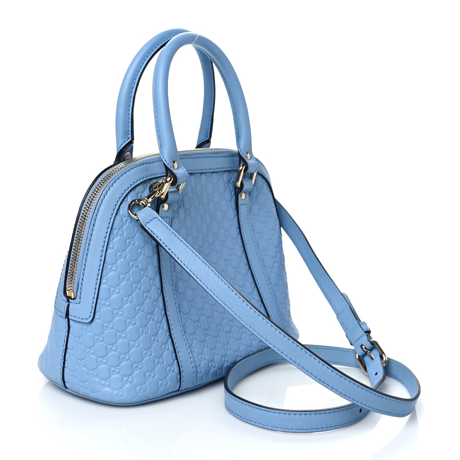 Gucci Microguccissima Mini Dome Bag Mineral Blue 3 of 11