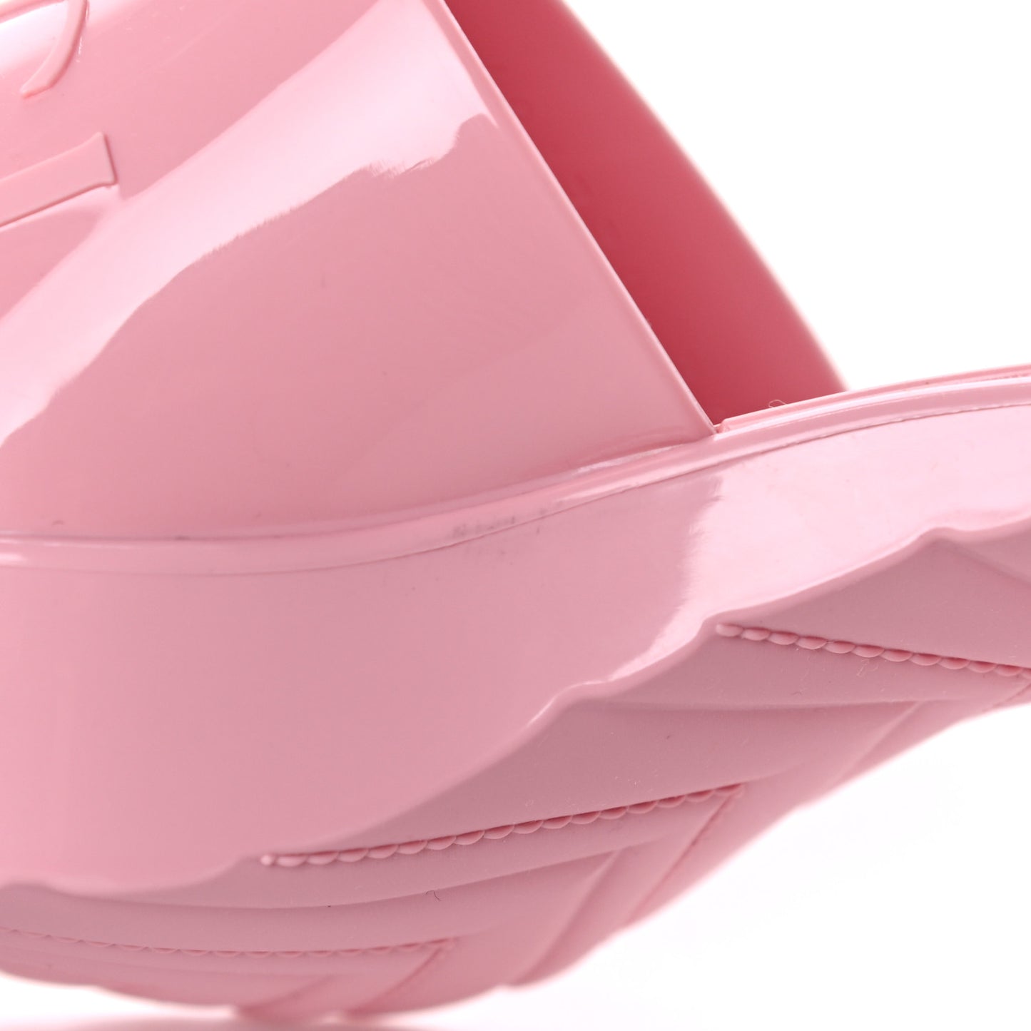 Rubber Gucci Logo Womens Platform 20/60mm Slide Sandals 36 Wild Rose