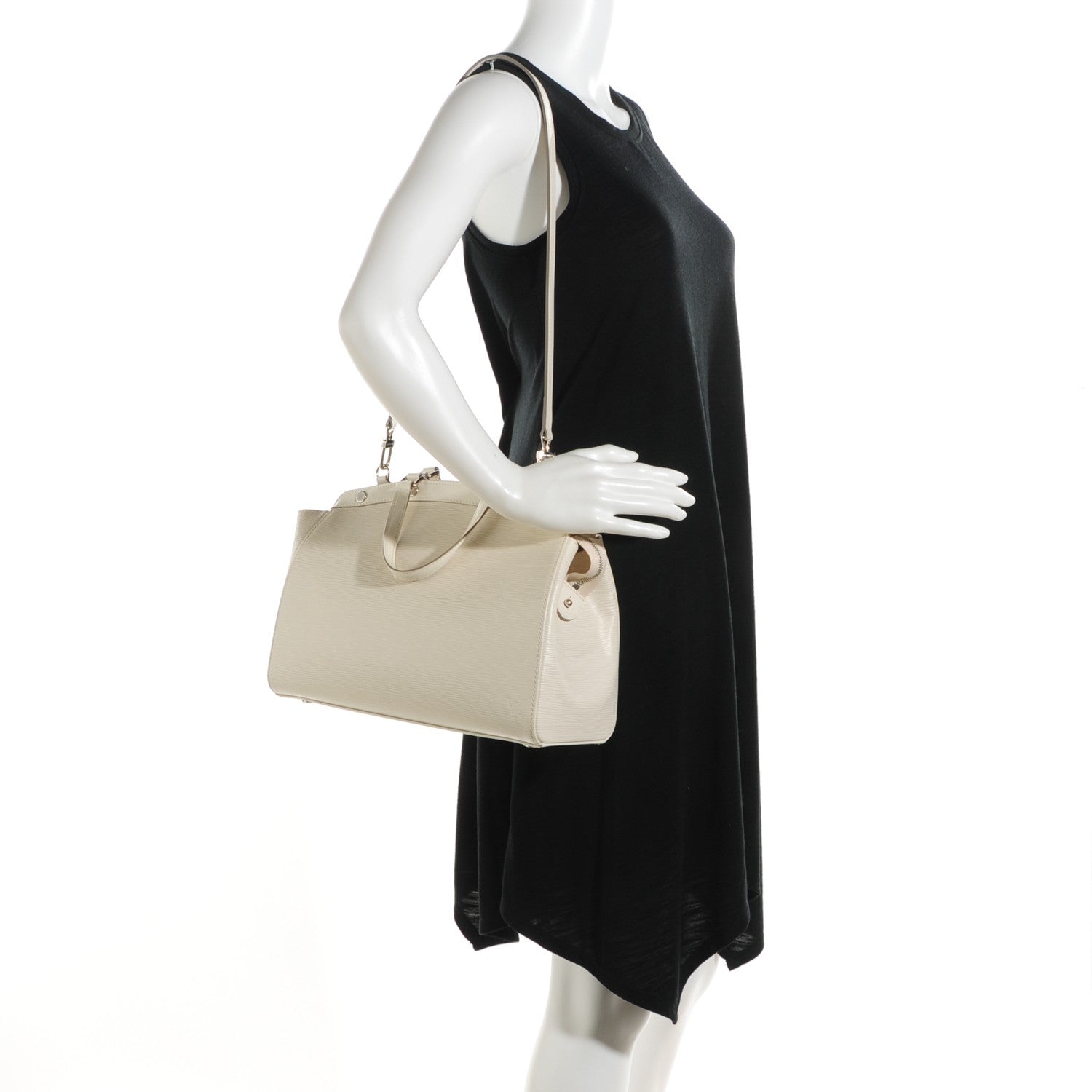 Louis Vuitton Epi Brea MM Ivory 2 of 7