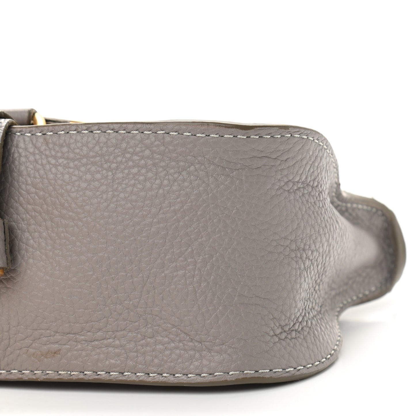 Calfskin Mini Marcie Satchel Cashmere Grey