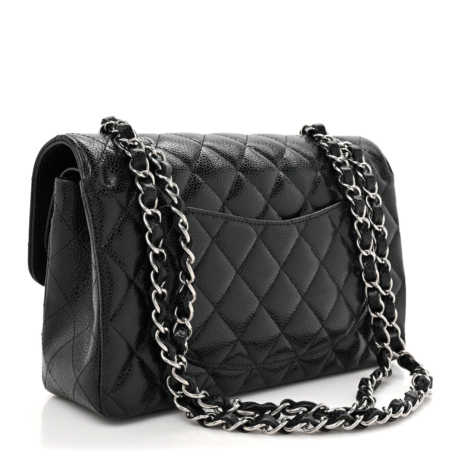 Chanel Caviar Quilted Small Double Flap Black 2 of 12