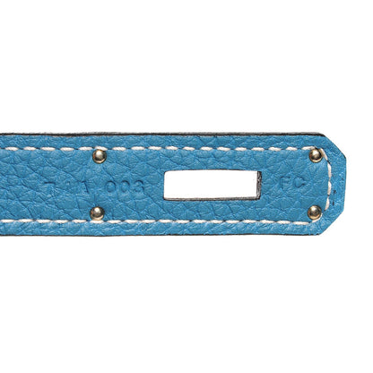 Hermes Togo Birkin 35 Blue Jean 18 of 27