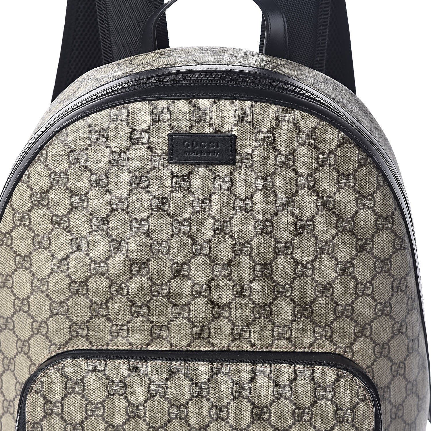 Gucci GG Supreme Monogram Medium Backpack Black 7 of 10