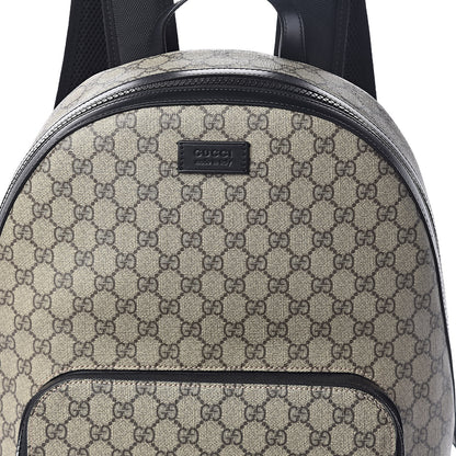Gucci GG Supreme Monogram Medium Backpack Black 7 of 10