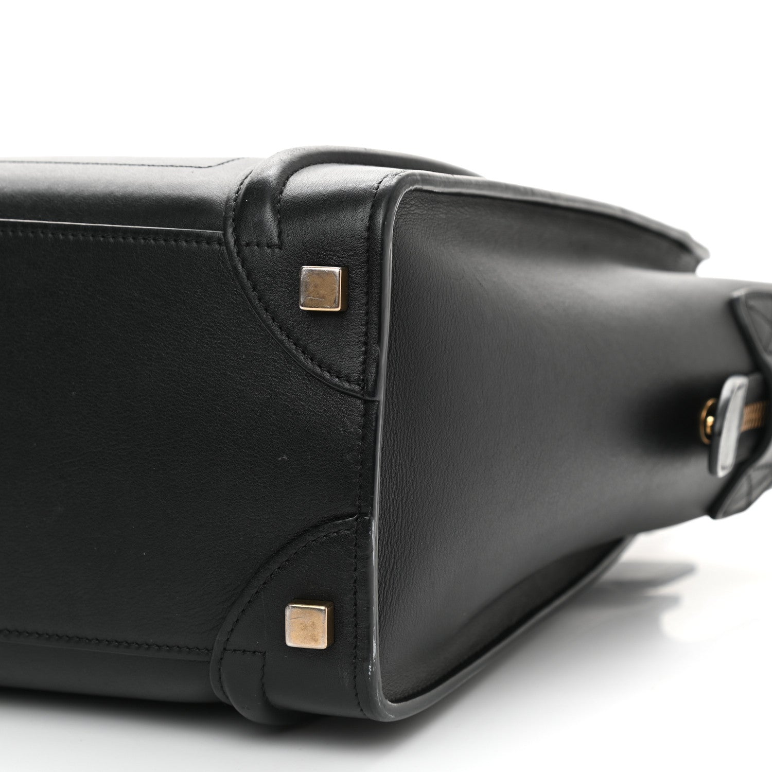 Celine Smooth Calfskin Micro Luggage Black 9 of 13