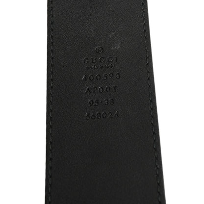 Gucci Calfskin Double G 40mm Belt 95 38 Black 5 of 7