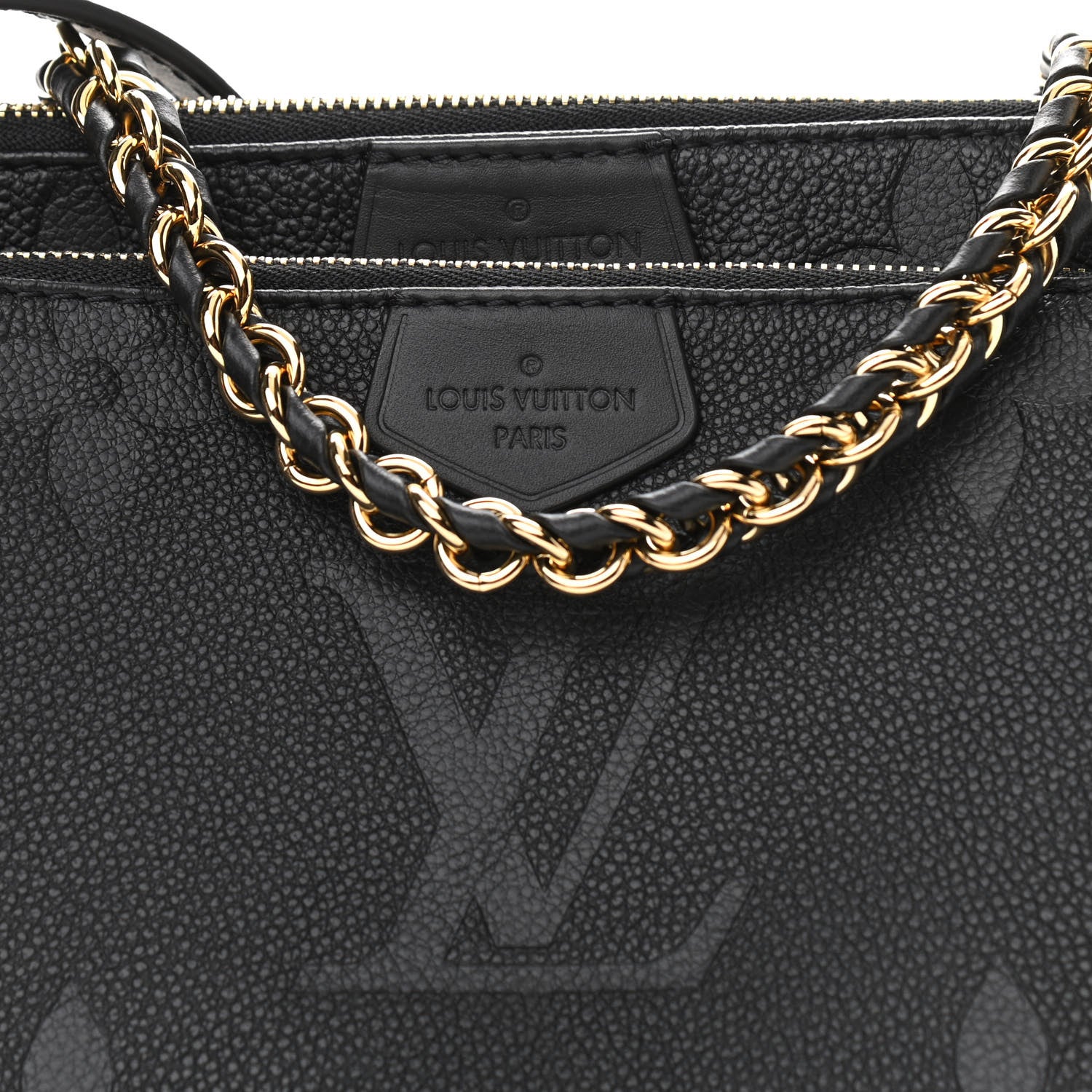 Louis Vuitton Empreinte Monogram Giant Multi Pochette Accessories Black 8 of 11