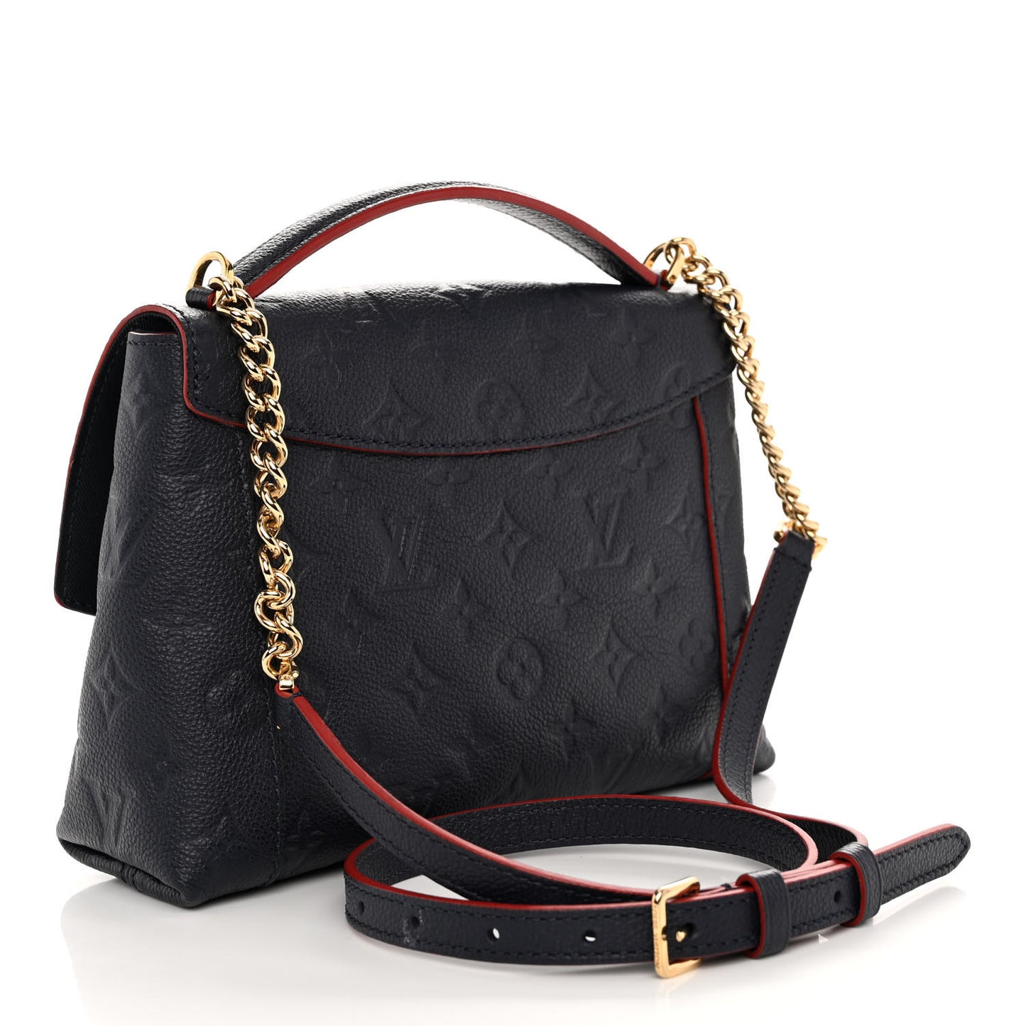 Empreinte Blanche BB Marine Rouge