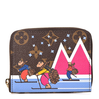 Louis Vuitton Monogram 2018 Christmas Animation Zippy Coin Purse 1 of 9