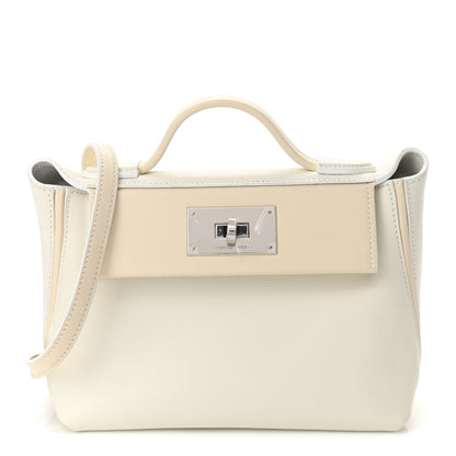 Hermes Evercolor Swift 24/24 21 White Nata 1 of 11