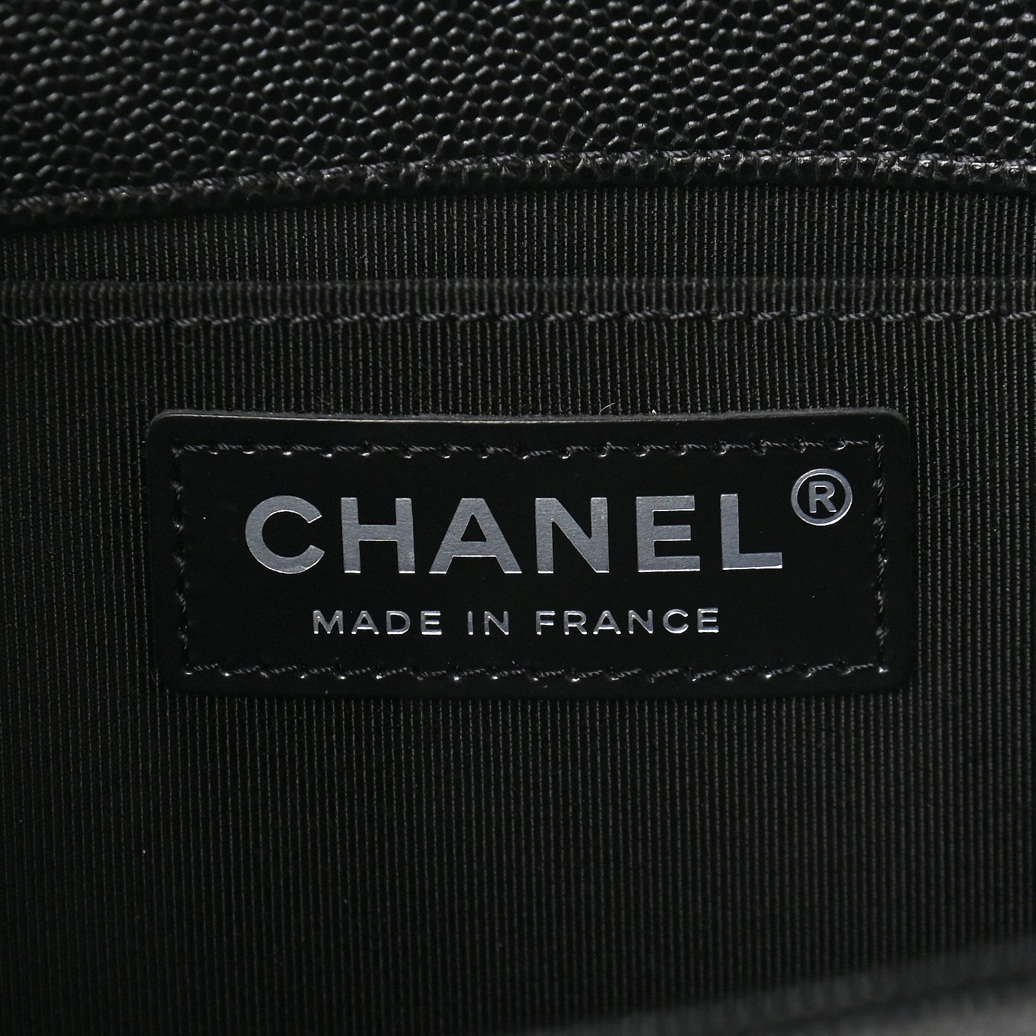Chanel Caviar Quilted Medium Boy Flap Black 6 of 9