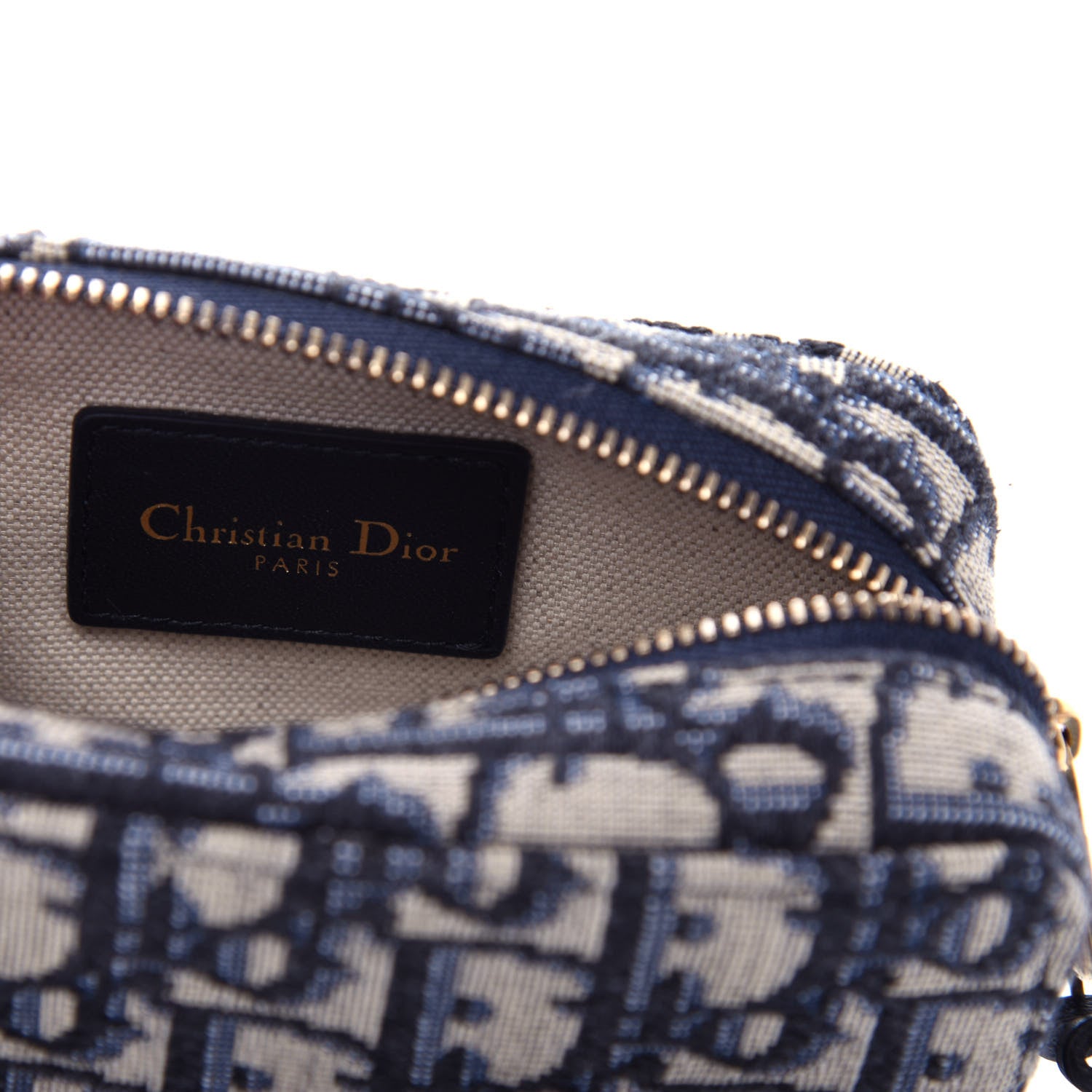 Christian Dior Oblique Belt Pouch Blue 6 of 11