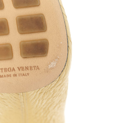 Bottega Veneta Crunch Calfskin Sharpei Pumps 36.5 Tapioca 14 of 16