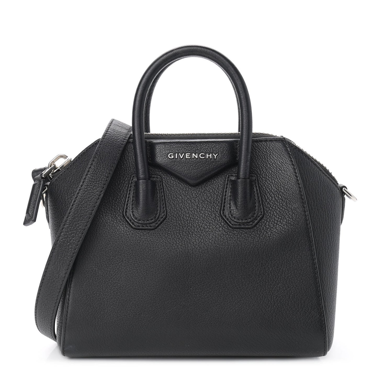 Sugar Goatskin Small Antigona Black