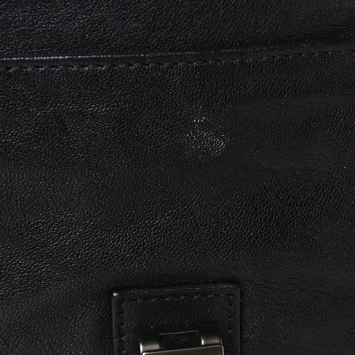 Proenza Schouler Lambskin Fringe PS1 Crossbody Pouch Black 7 of 9