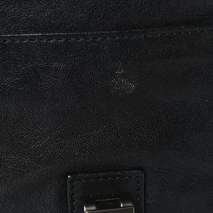 Proenza Schouler Lambskin Fringe PS1 Crossbody Pouch Black 7 of 9