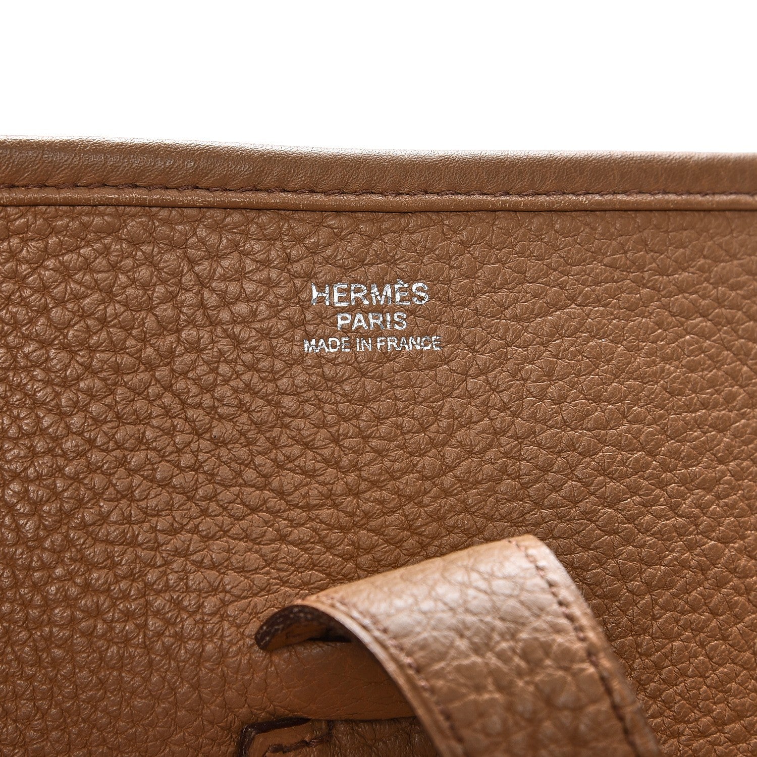 Hermes Togo Evelyne GM Tabac Camel 6 of 13