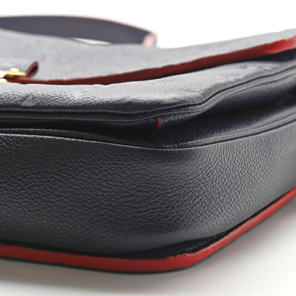 Louis Vuitton Empreinte Pochette Metis Marine Rouge 9 of 9