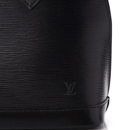 Louis Vuitton Epi Alma PM Black 8 of 10