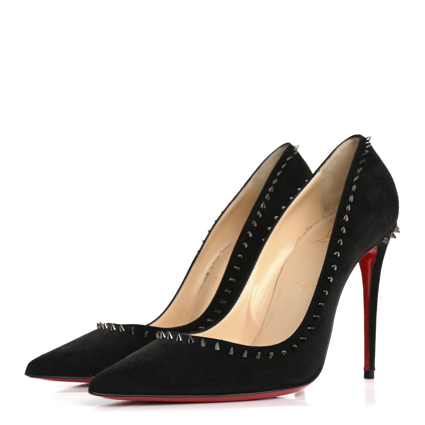Veau Velours Anjalina 100 Pumps 37 Black