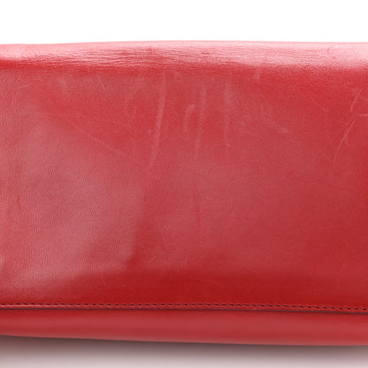 Chloe Lambskin Medium Elle Chain Clutch Red 13 of 15