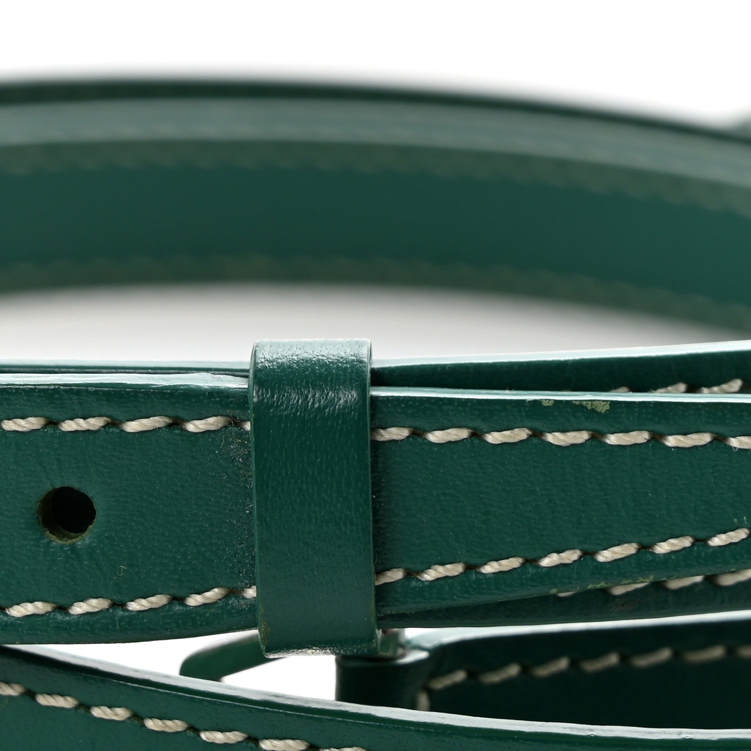 Goyard Calfskin Adjustable Shoulder Strap Green 8 of 8