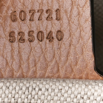 Gucci Dollar Calfskin Medium Soho Top Handle Satchel Camelia 6 of 13