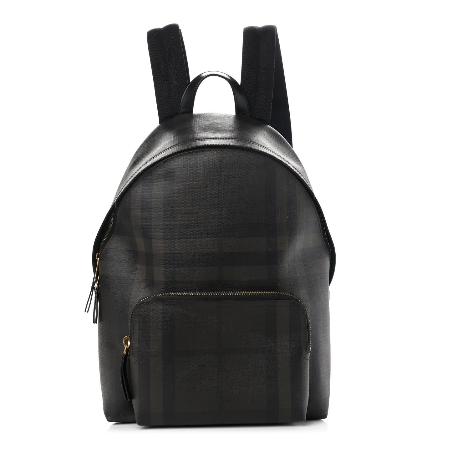 Smoked Check Backpack Black Brown