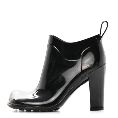Bottega Veneta Rubber Shine Ankle Boots 36 Black 1 of 13