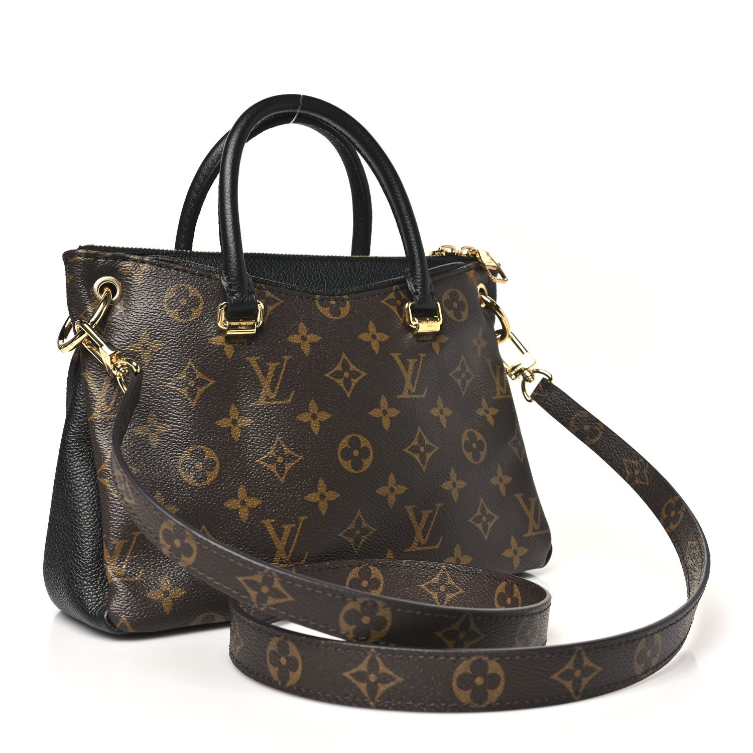Louis Vuitton Monogram Pallas Full BB Black 3 of 9