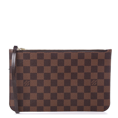 Louis Vuitton Damier Ebene Neverfull MM GM Pochette 1 of 5