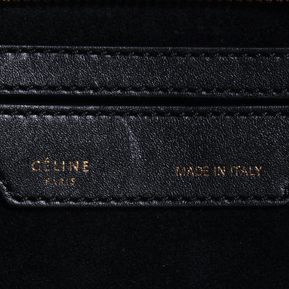Celine Calfskin and Suede Medium Trapeze Black 7 of 10